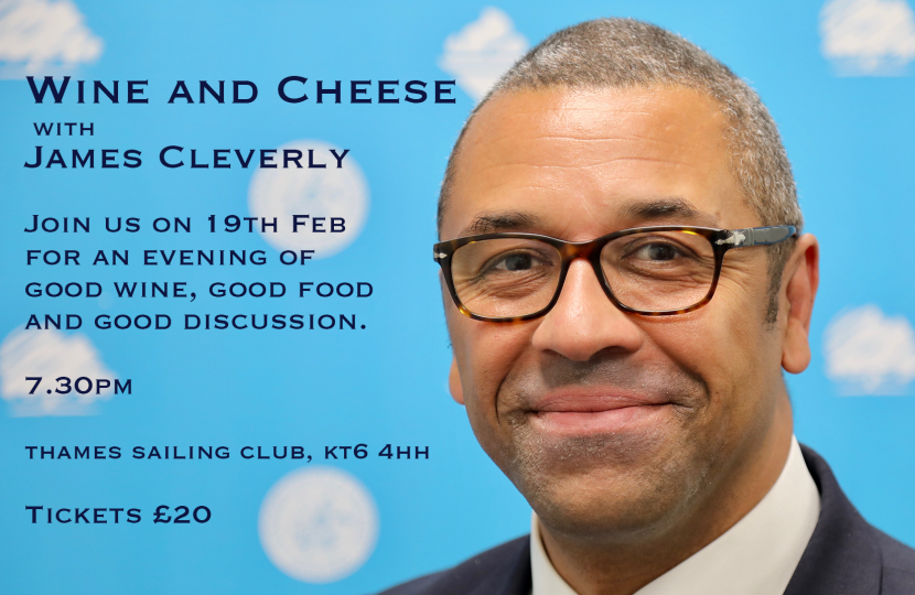 poster of James Cleverly